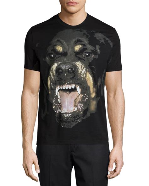 givenchy rottweiler t-shirt short sleeve|Givenchy shirt olx.